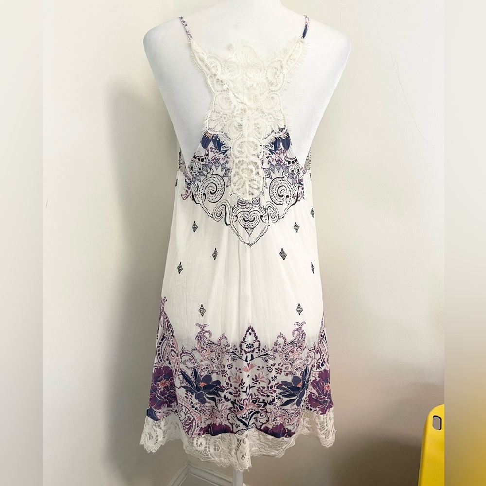 Gorgeous Intimately Free People lace inset slip dress! - Picture 7 of 13